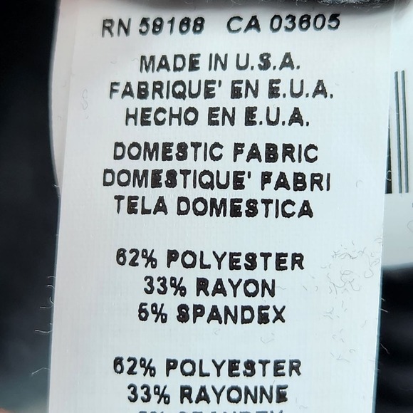 Karen Kane Top Womens XL Black Side Tie Zebra Print Long Sleeve Top Animal Print - Picture 8 of 9